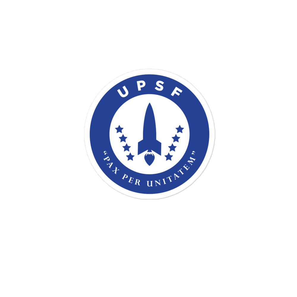UPSF stickers
