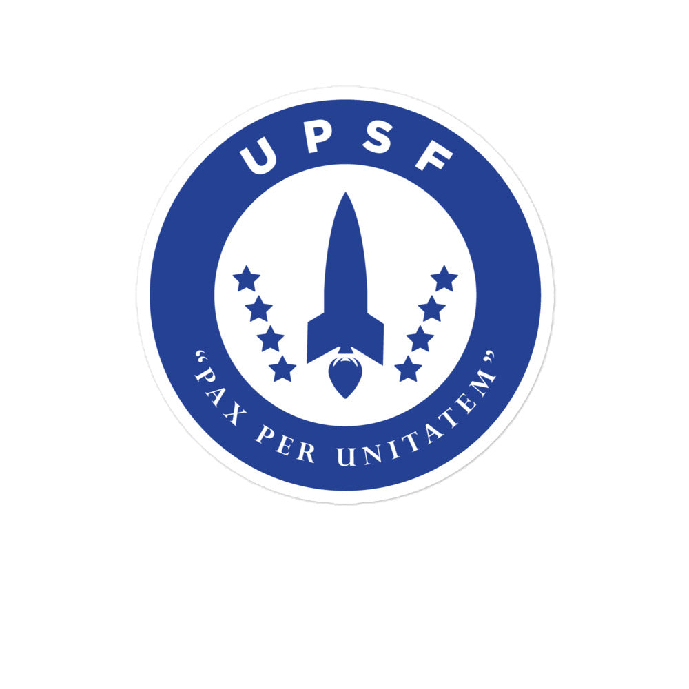 UPSF stickers